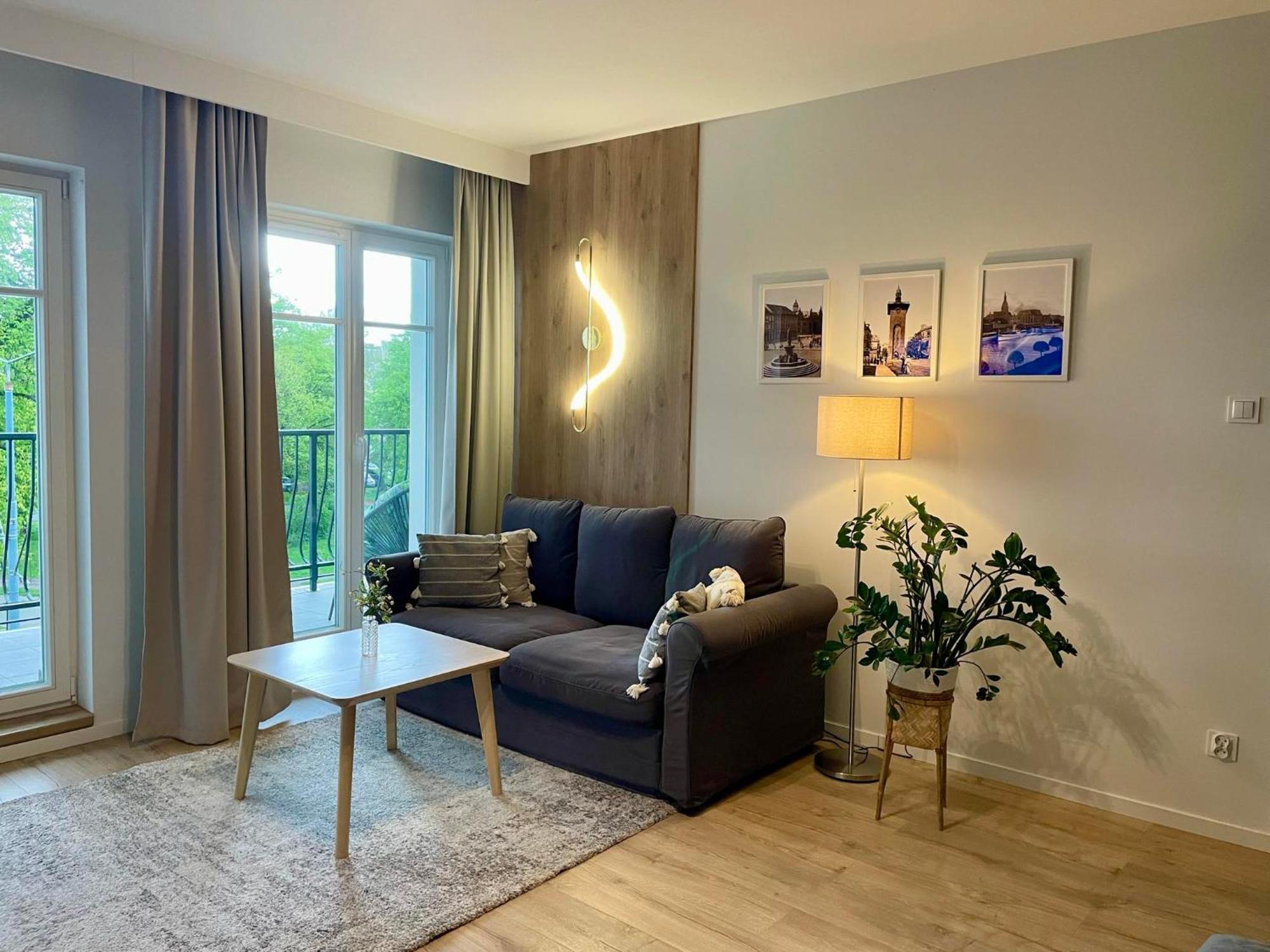Apartament Kameralis Old Town - Klimatyzacja - Balkon - Winda Elblag Exteriör bild